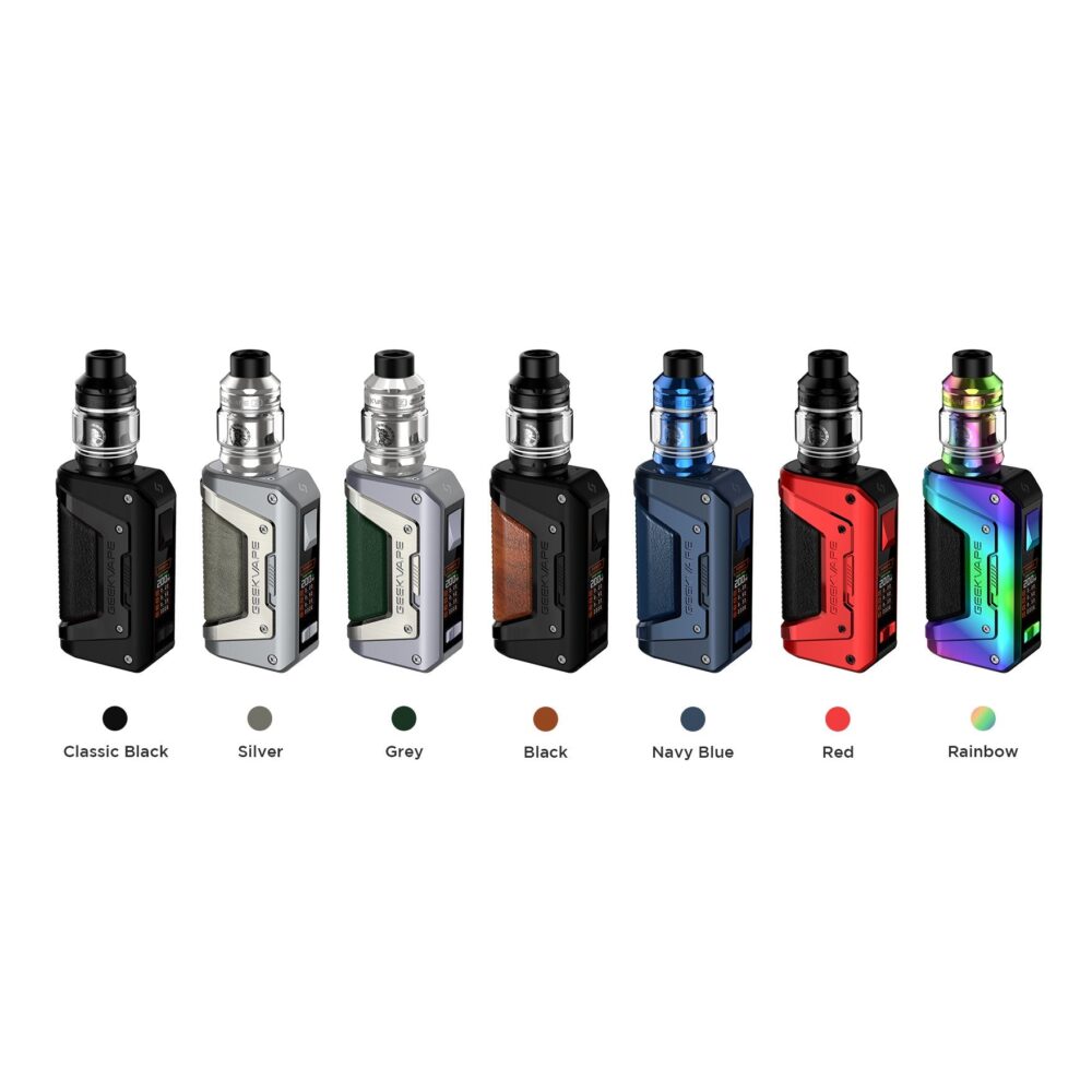 GEEK VAPE L200 AEGIS LEGEND 2 200W STARTER KIT Black,Grey,Silver,Navy Blue,Red,Rainbow,Classic Black