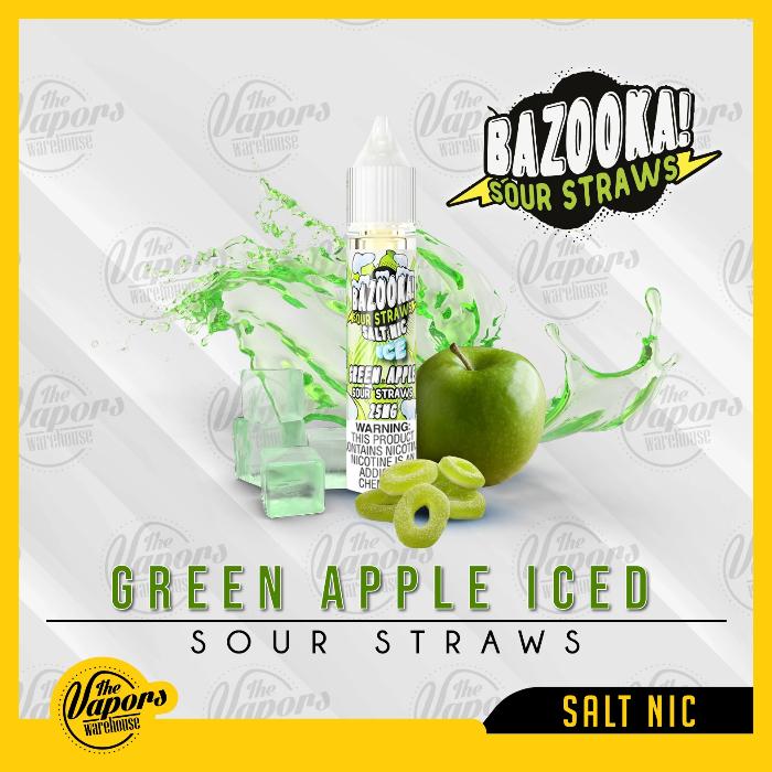 BAZOOKA SALTNIC    GREEN APPLE ICE