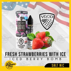 iced berry bomb saltnic