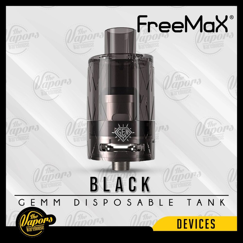 FREEMAX GEMM DISPOSABLE TANK Black