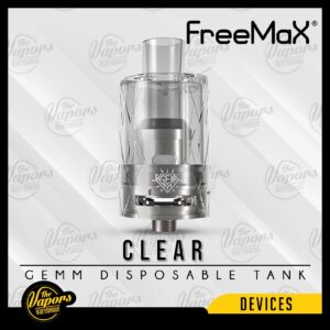 FREEMAX GEMM DISPOSABLE TANK Clear