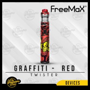 FREEMAX TWISTER 80W STARTER KIT Graffiti - Red