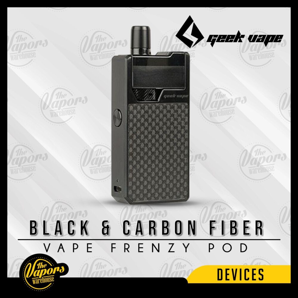 GEEK VAPE FRENZY POD SYSTEM Black & Carbon Fiber