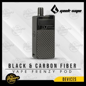 GEEK VAPE FRENZY POD SYSTEM Black & Carbon Fiber