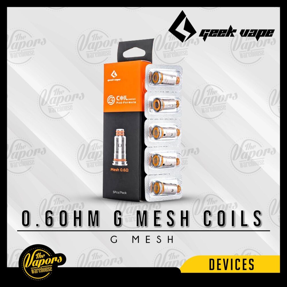 GEEK VAPE G MESH REPLACEMENT COILS 0.6ohm G Mesh Coils - rated for 13-18W