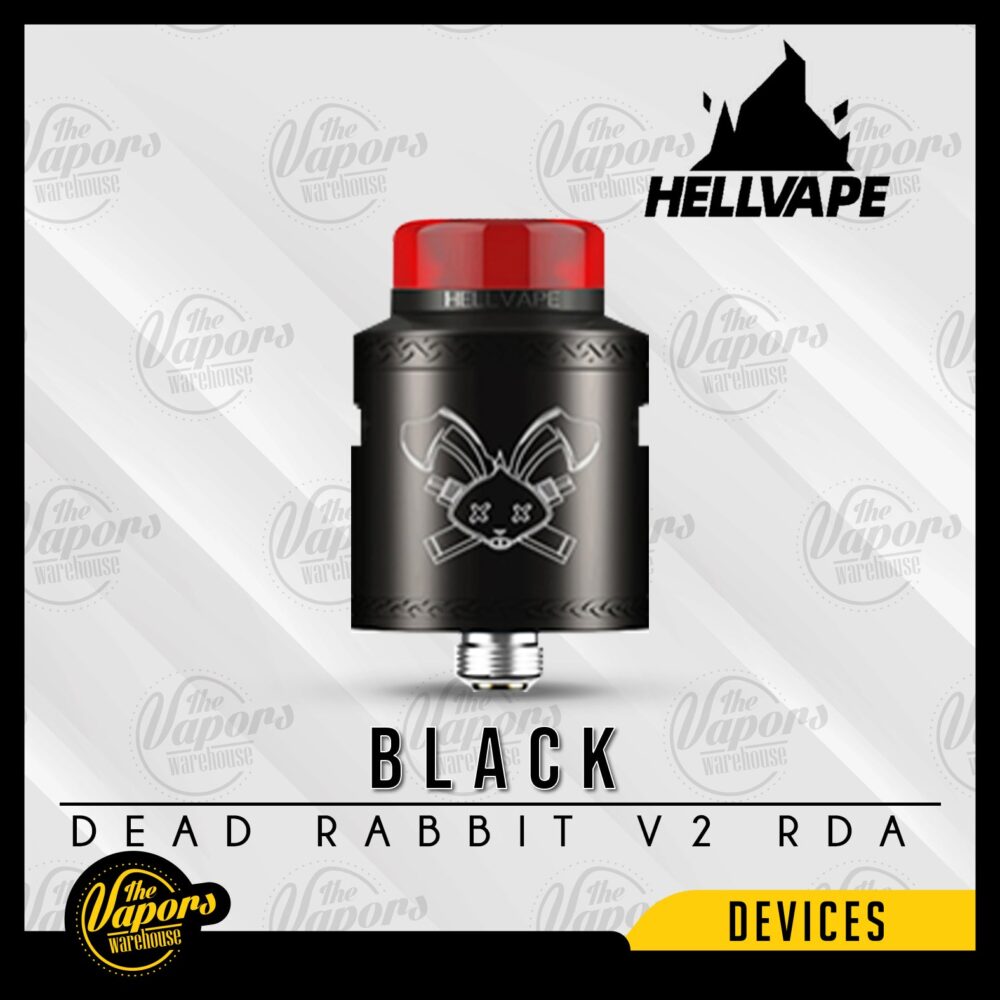 HELLVAPE DEAD RABBIT V2 24MM RDA Black
