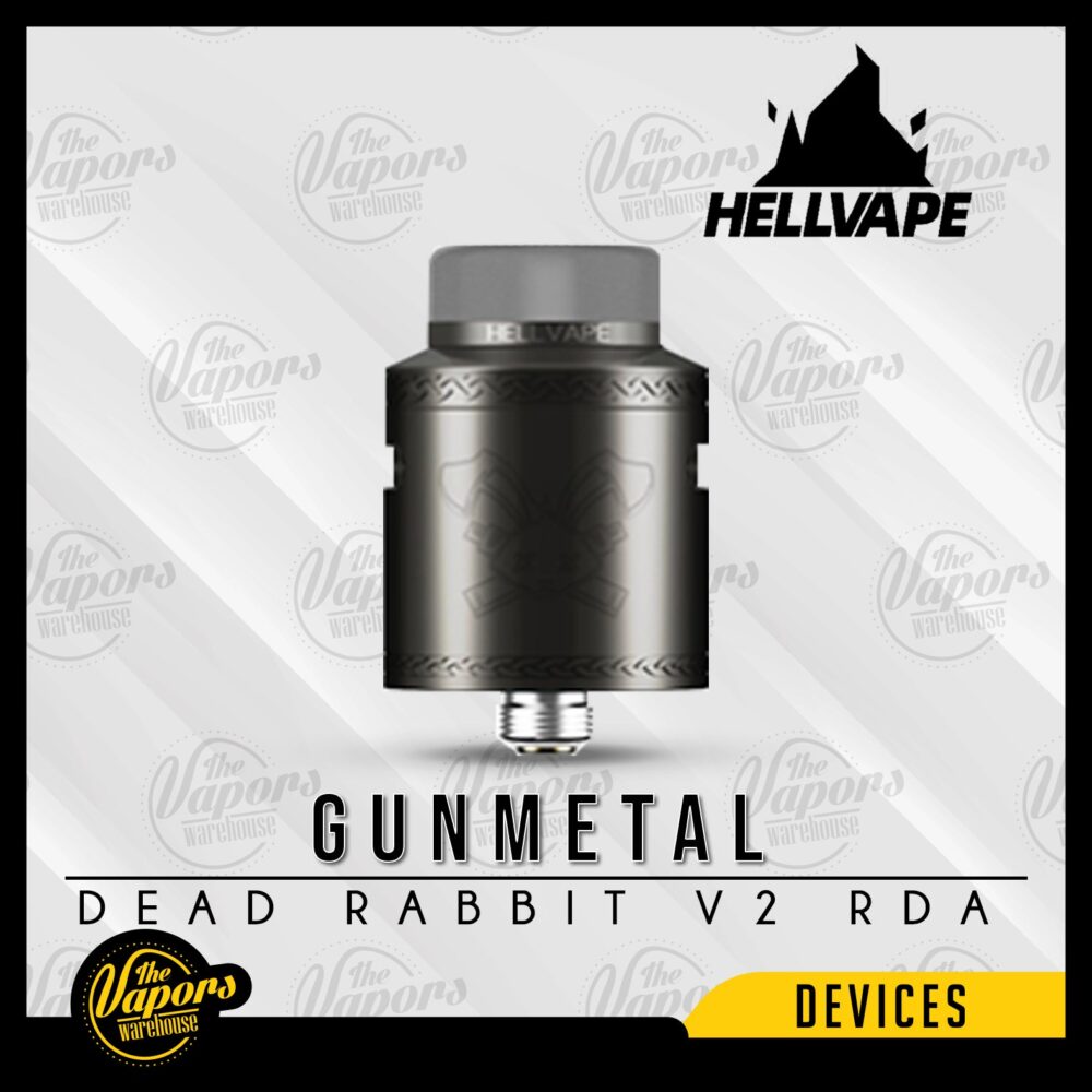 HELLVAPE DEAD RABBIT V2 24MM RDA Gunmetal