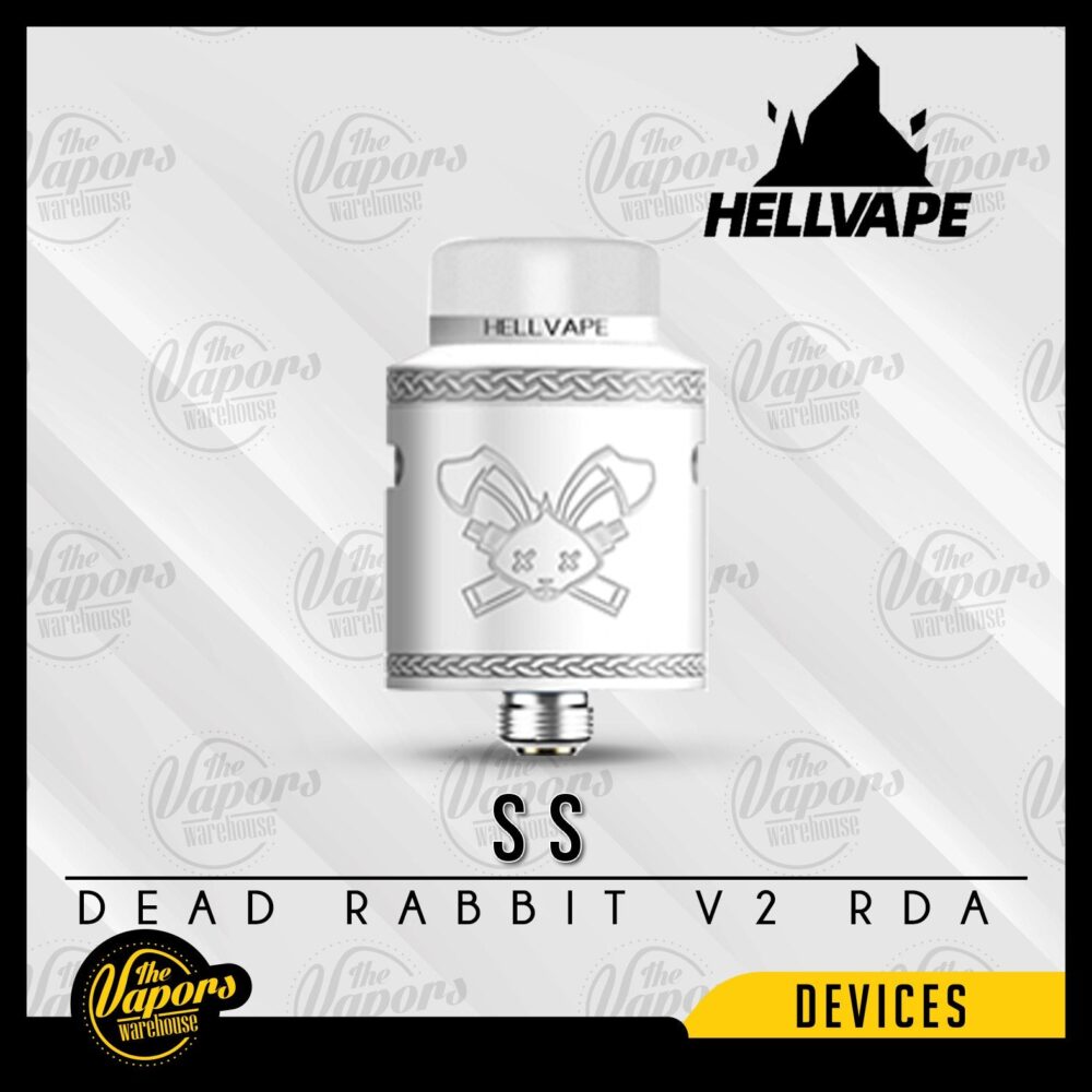 HELLVAPE DEAD RABBIT V2 24MM RDA SS
