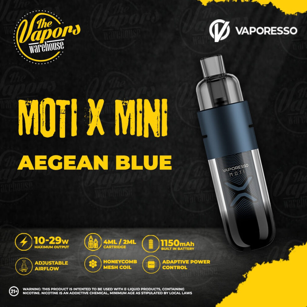 VAPORESSO - MOTI X MINI KIT Aegean Blue