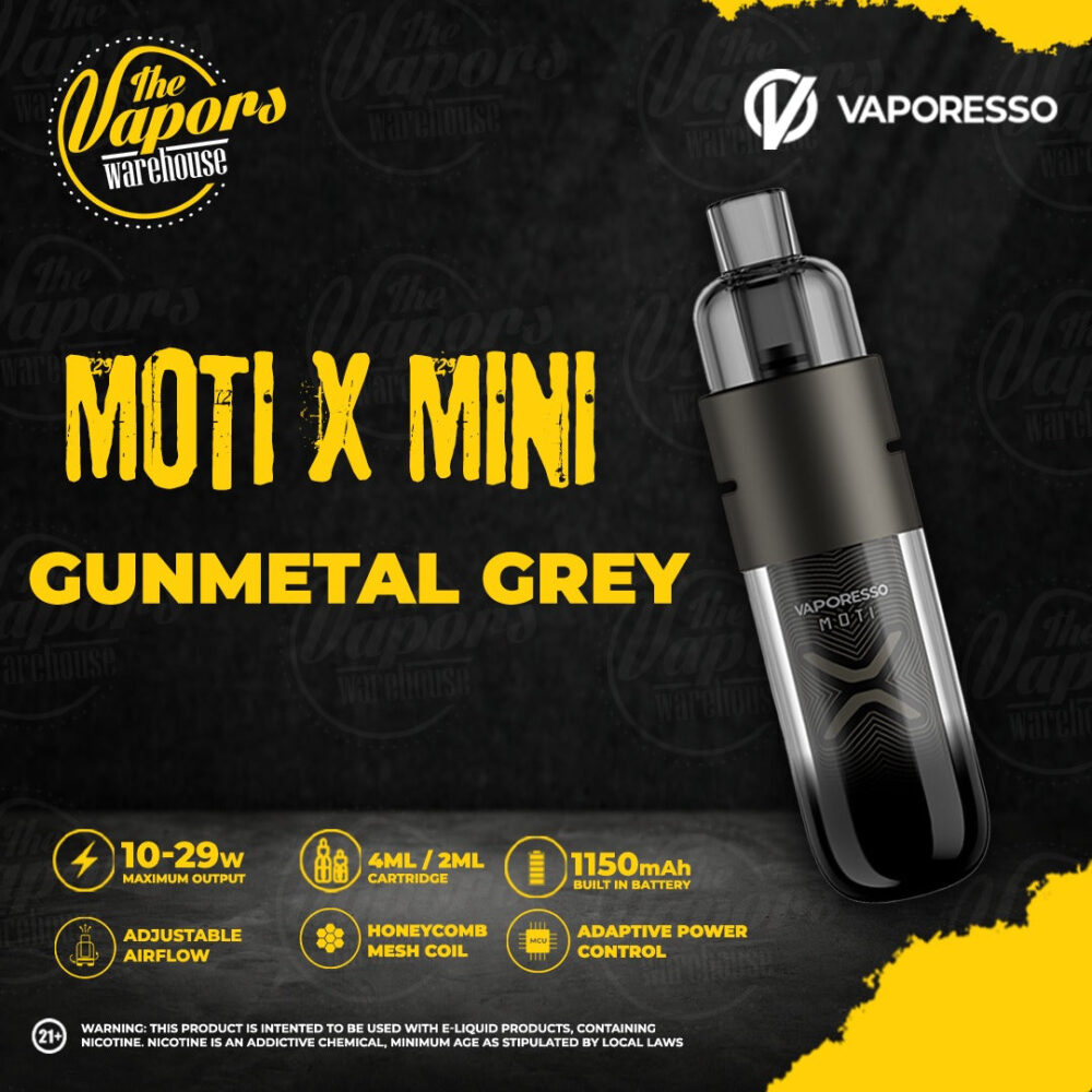 VAPORESSO - MOTI X MINI KIT Gunmetal Grey