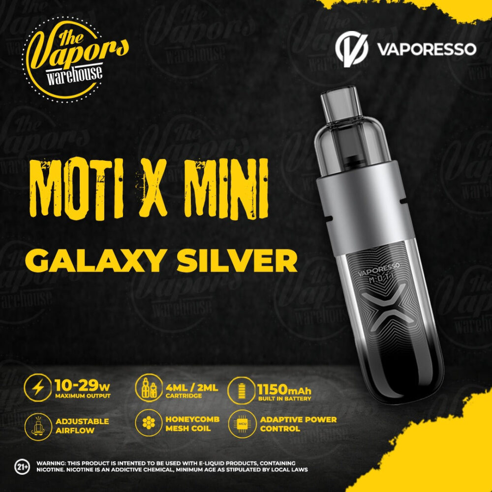 VAPORESSO - MOTI X MINI KIT Galaxy Silver