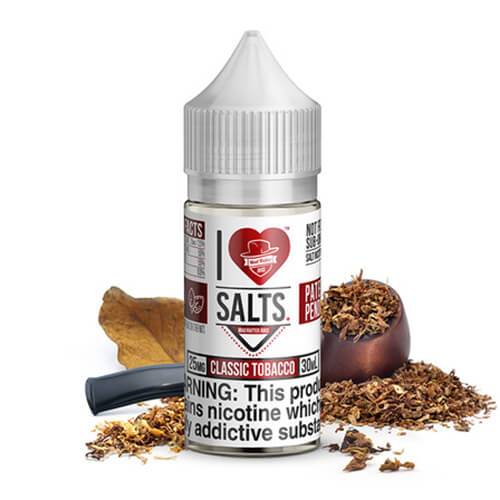 i love salts by mad hatter classic tobacco 30ml
