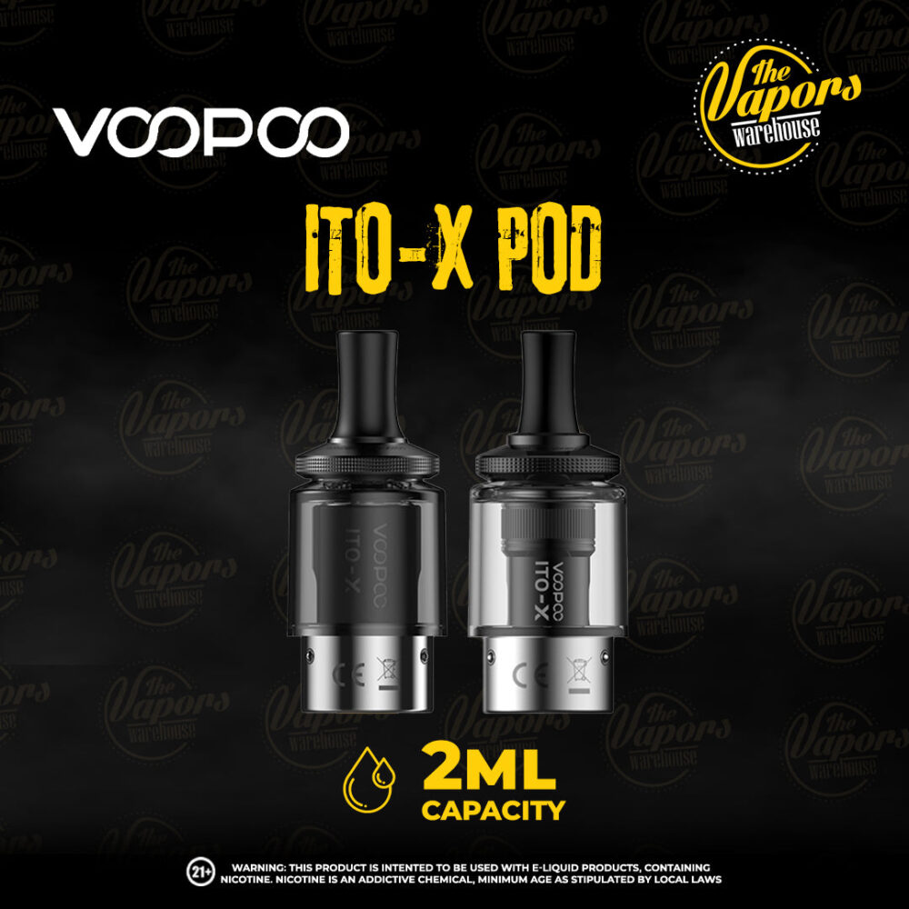 VOOPOO - ITO X POD Black,Silver