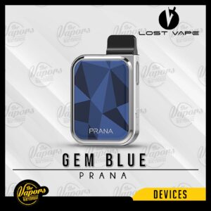 LOST VAPE PRANA 12W POD SYSTEM Gem Blue