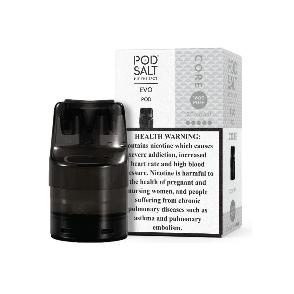 PODSALT EVO PODS Nexus - Guava Granadilla / 2%,Core - Guarana / 2%,Core - Candy / 2%,Nexus - Aloe Grape / 2%,Nexus - Rainbow / 2%,Core - Pineapple Ice / 2%,Nexus - Peach Mango / 2%,Core - Orange Ice / 2%,Nexus - Strawberry Dragonfruit / 2%,Nexus - Soul Mango / 2%,Nexus - Tobacco / 2%,Nexus - Strawberry Kiwi / 2%,Nexus - Strawberry Ice Cream / 2%