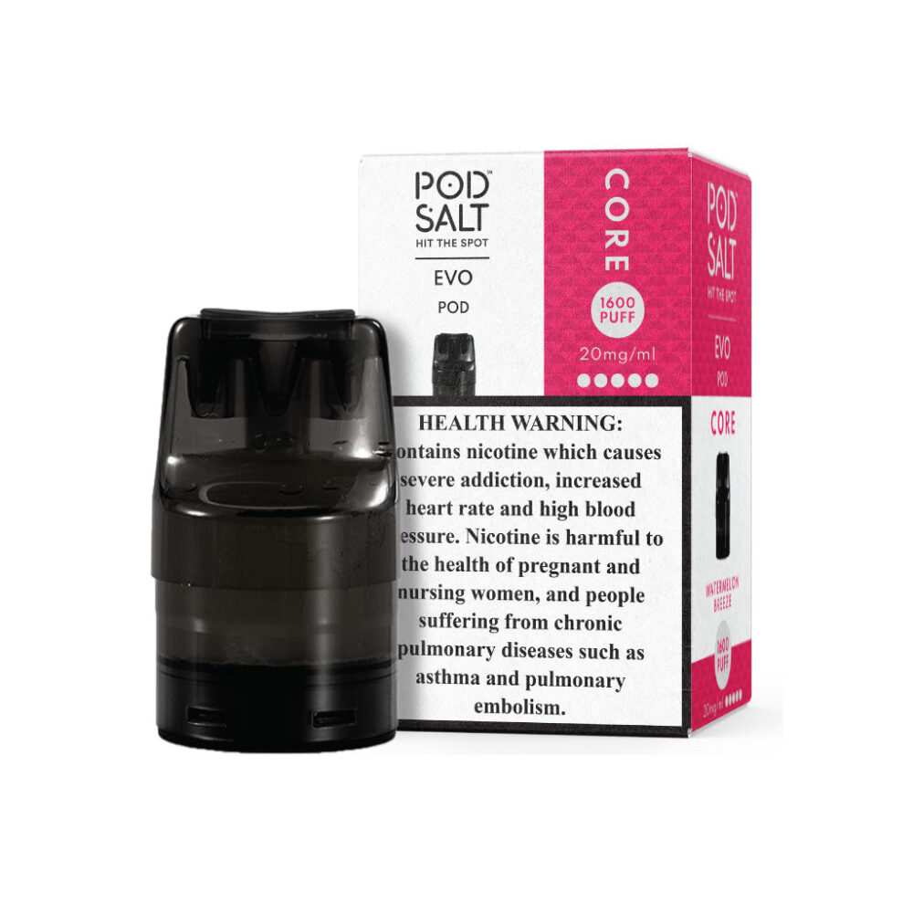 PODSALT EVO PODS Nexus - Guava Granadilla / 2%,Core - Guarana / 2%,Core - Candy / 2%,Nexus - Aloe Grape / 2%,Nexus - Rainbow / 2%,Core - Pineapple Ice / 2%,Nexus - Peach Mango / 2%,Core - Orange Ice / 2%,Nexus - Strawberry Dragonfruit / 2%,Nexus - Soul Mango / 2%,Nexus - Tobacco / 2%,Nexus - Strawberry Kiwi / 2%,Nexus - Strawberry Ice Cream / 2%