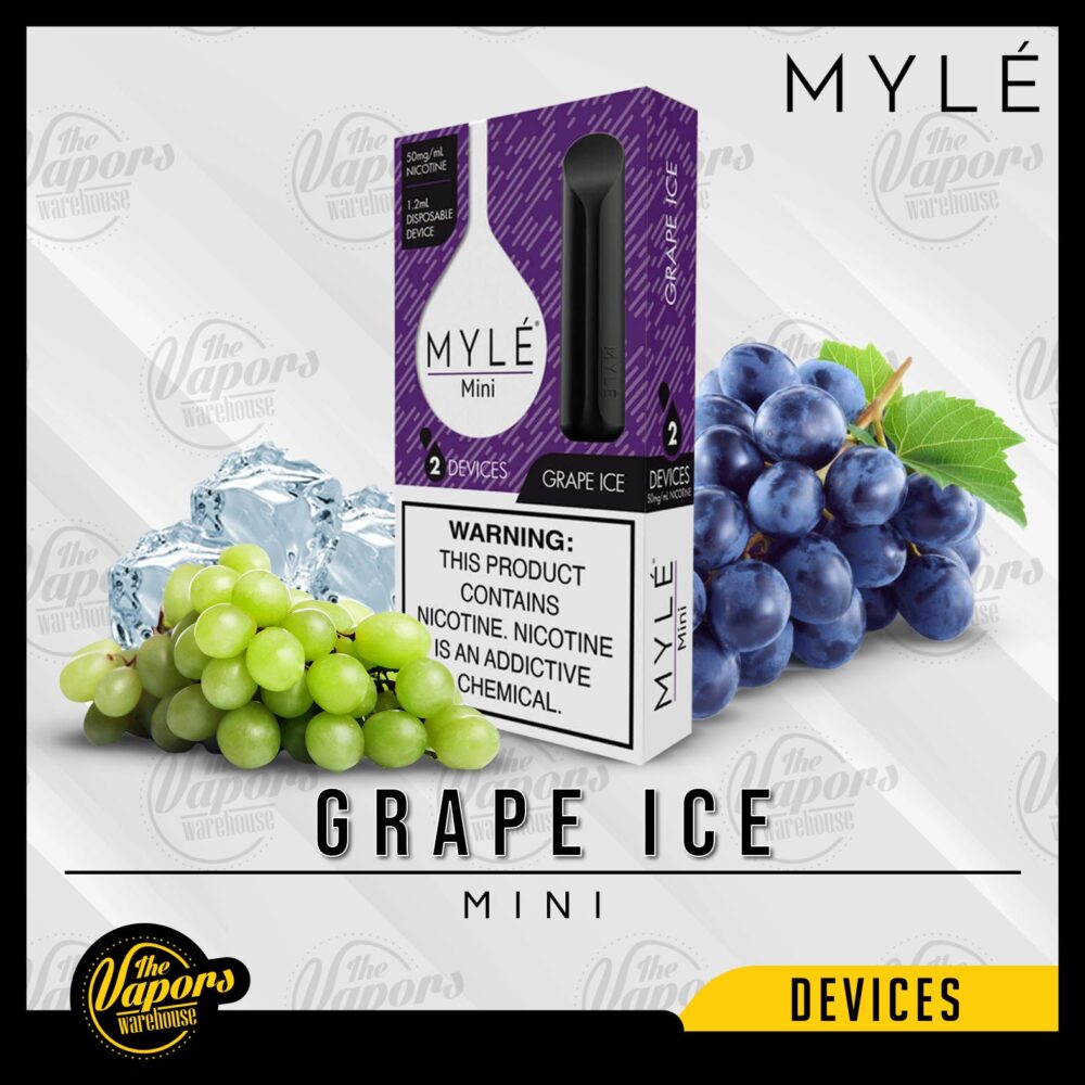 Myle Mini Disposable Device Grape Ice