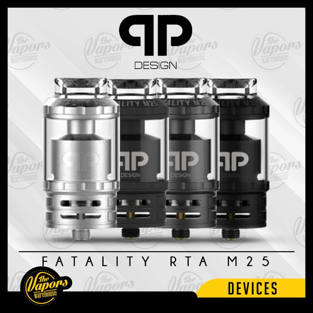 FATALITY RTA M25 LIMITED EDITION Black,Matte Black,SS,Gunmetal,Gold