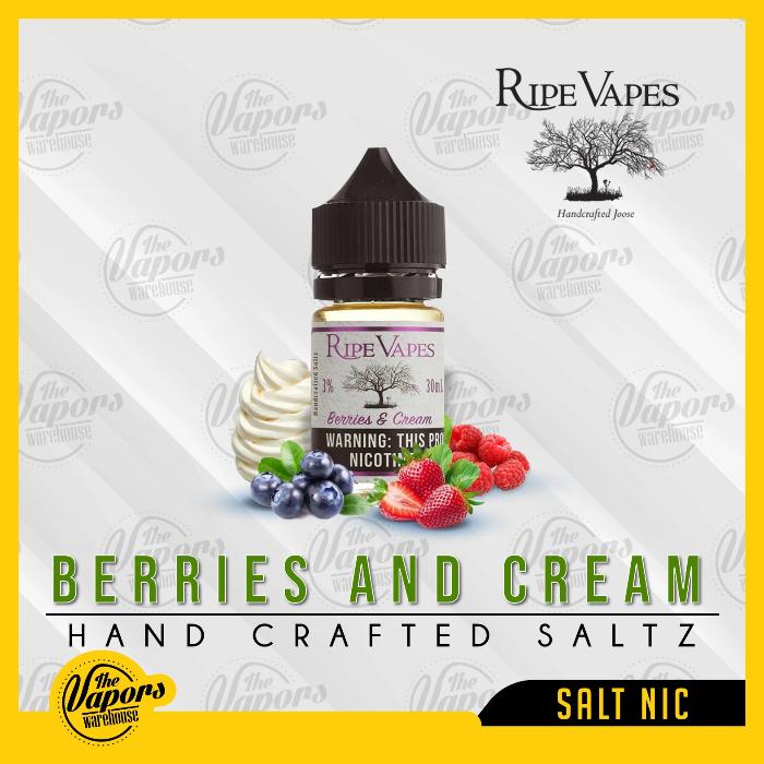 RIPE VAPES Saltz Berries & Cream