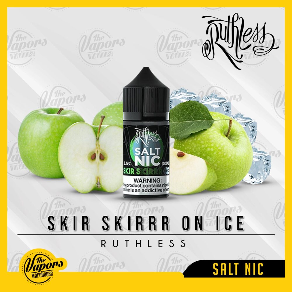 Skir Skirrr on Ice - Salt Nic by Ruthless Vapor 20mg (UAE Version),35mg,50mg