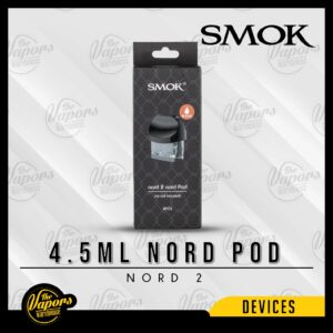 SMOK NORD 2 REPLACEMENT PODS 4.5mL NORD Pod - Supports NORD Coils