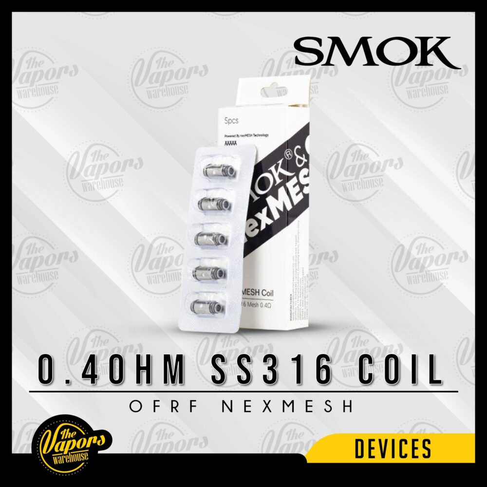 SMOK OFRF NEXMESH POD REPLACEMENT COILS 0.4ohm SS316 Coil