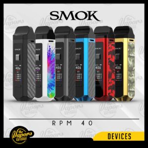 SMOK RPM 40 POD MOD KIT Bright Black,White,Nano Gunmetal,Orange,Prism Blue,Pet Red Camouflage,Pet Gold Camouflage,Pet Green Camouflage,Pet Tiffany Blue,Pet Black Camouflage,Pet Black & 7 colors