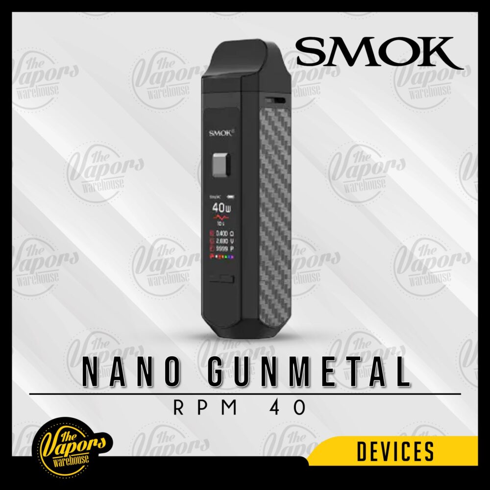 SMOK RPM 40 POD MOD KIT Nano Gunmetal