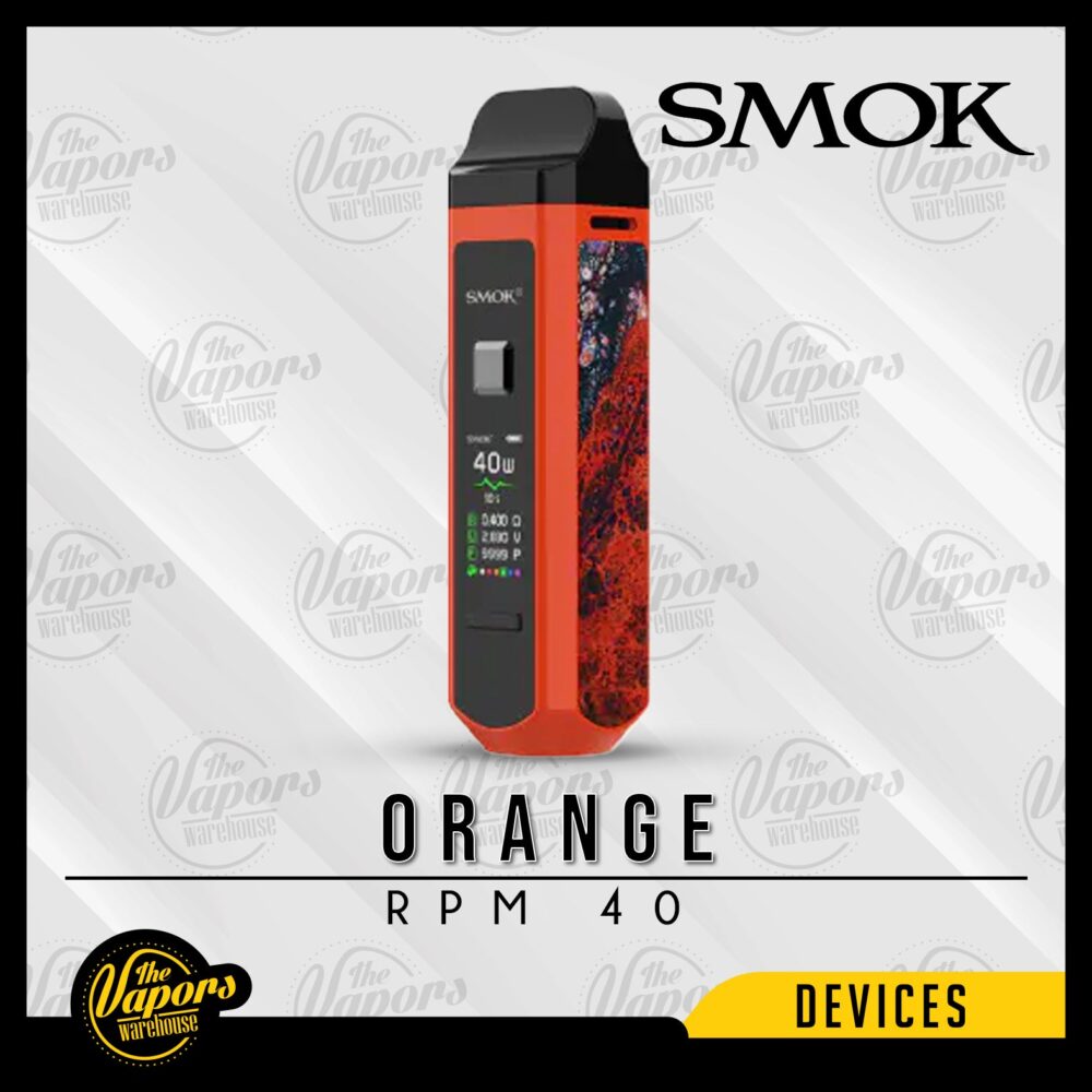 SMOK RPM 40 POD MOD KIT Orange