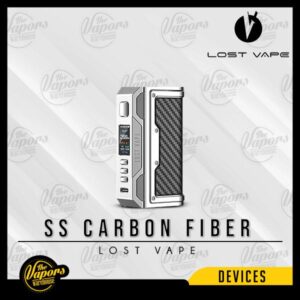 LOST VAPE THELEMA Quest 200W Box Mod SS Carbon Fiber