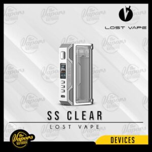 LOST VAPE THELEMA Quest 200W Box Mod SS Clear