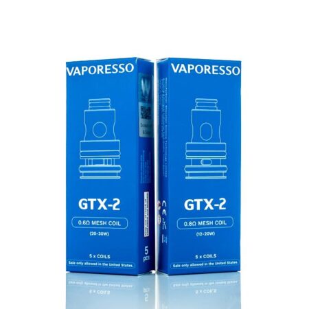 VAPORESSO GTX-2 REPLACEMENT COILS 0.6ohm GTX-2 Mesh Coil,0.8ohm GTX-2 Mesh Coil