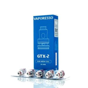 VAPORESSO GTX-2 REPLACEMENT COILS 0.8ohm GTX-2 Mesh Coil