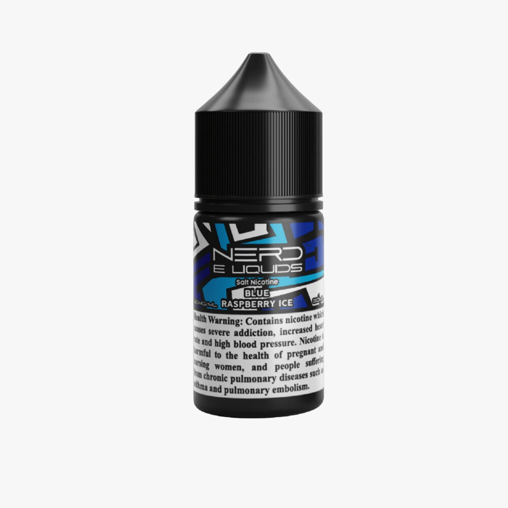NERD ELIQUID - BLUE RASPBERRY ICE SaltNic 30ml / 20mg