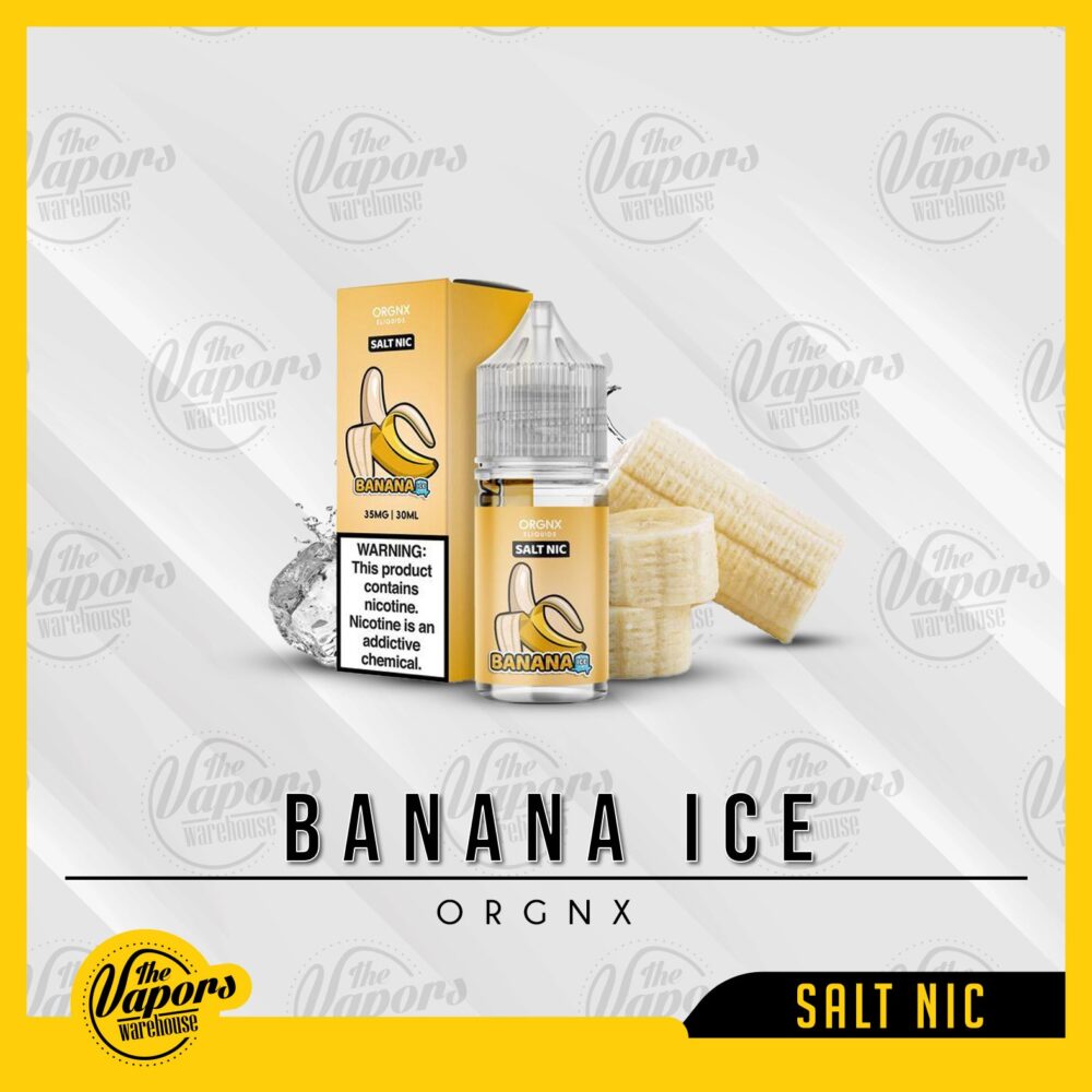 ORGNX Salt - Banana Ice 30ml / 35mg,30ml / 50mg