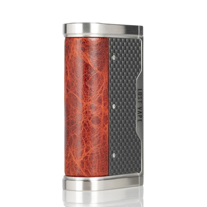 LOST VAPE CENTAURUS DNA250C 200W BOX MOD SS/Cowhide-Tactile Carbon Fiber