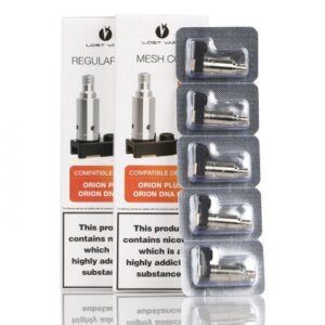 LOST VAPE ORION PLUS REPLACEMENT COILS 0.25ohm Mesh OCC Coil,0.5ohm Regular OCC Coil,ORION PLUS POD