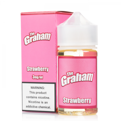 GRAHAM Strawberry E-Juice 60ml / 3mg,60ml / 6mg