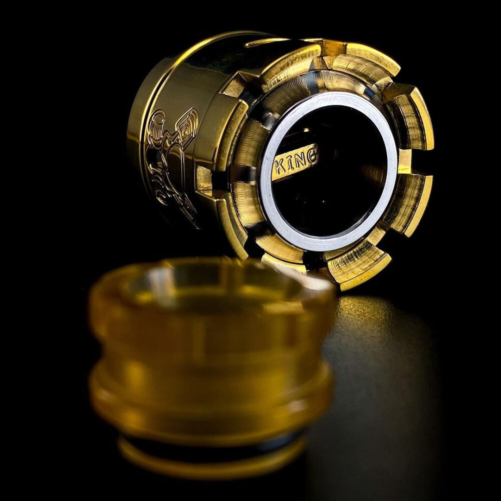 MCM Mods - UDG King RDA 30mm Matte Black,SS,Brass