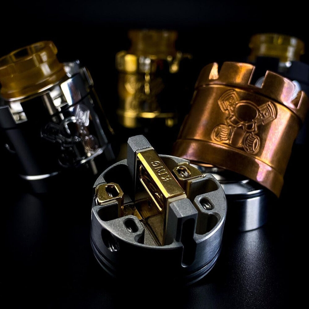 MCM Mods - UDG King RDA 30mm Matte Black,SS,Brass