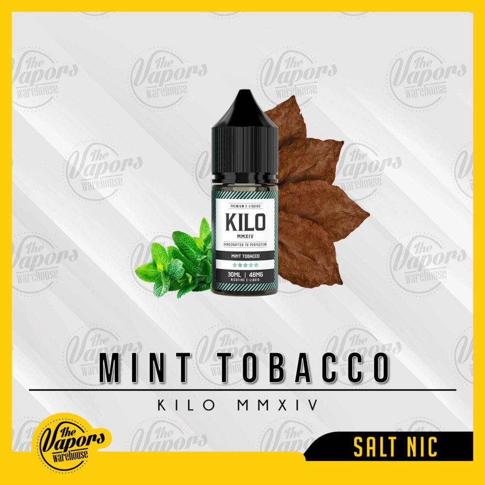 KILO MMXIV Salt - MINT TOBACCO 30ml / 36mg,30ml / 48mg