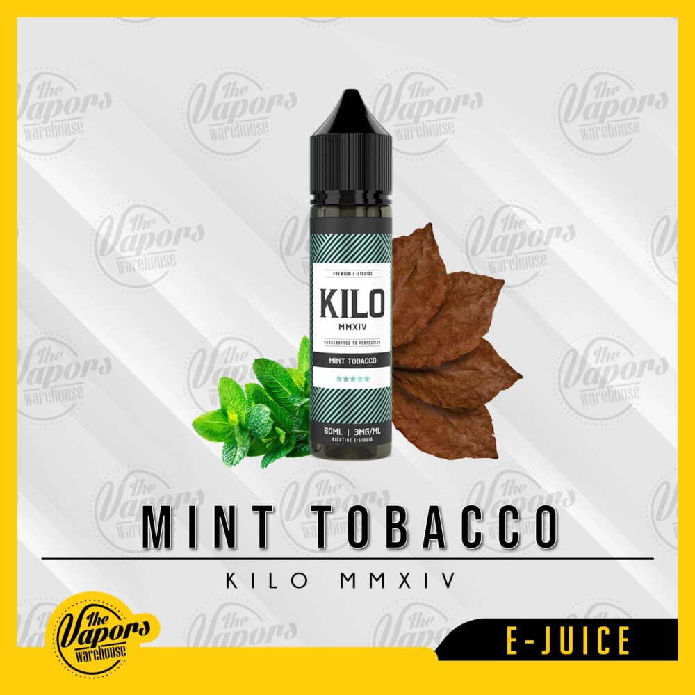 KILO MMXIV - MINT TOBACCO 60ml / 3mg,60ml / 6mg