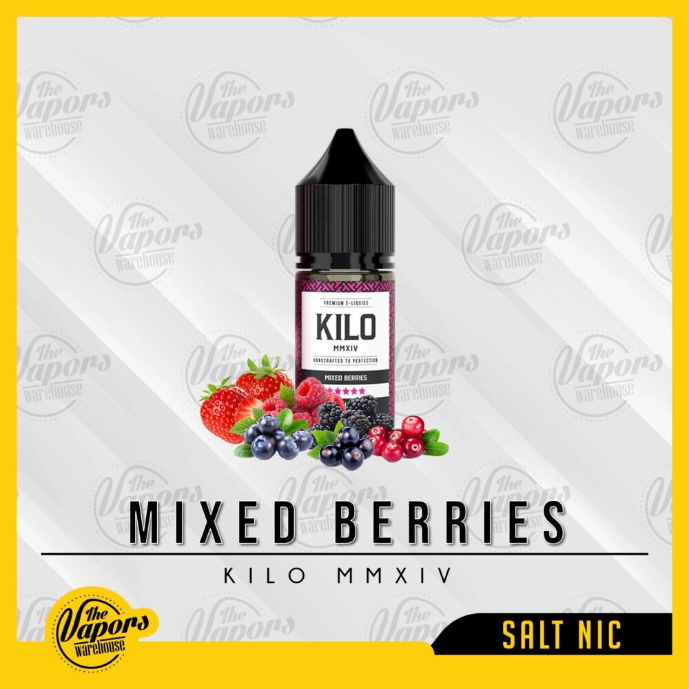 KILO MMXIV Salt - MIXED BERRIES 30ml / 36mg,30ml / 48mg