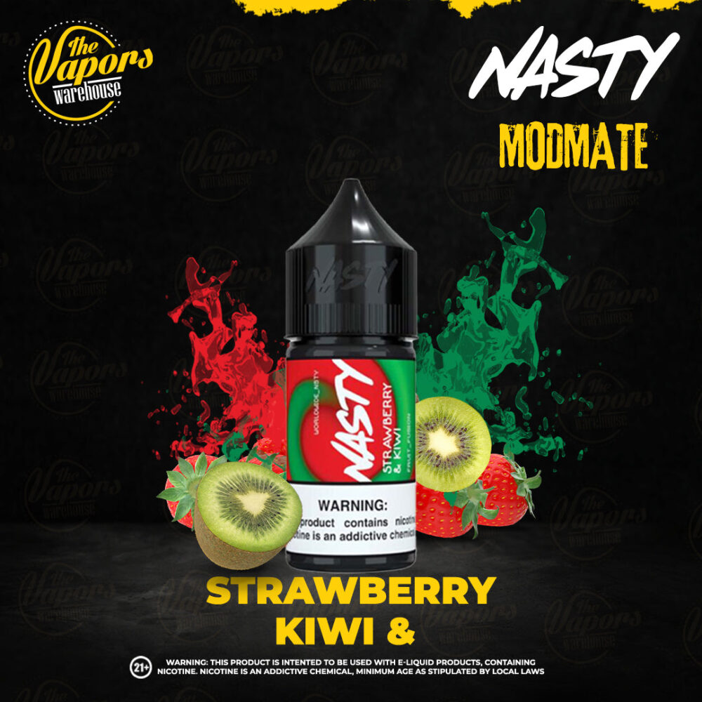 NASTY PODMATE - STRAWBERRY & KIWI SALT 30ml / 35mg,30ml / 50mg