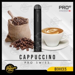 PRO Swiss disposable device (1500 Puff) 20mg / Cappuccino