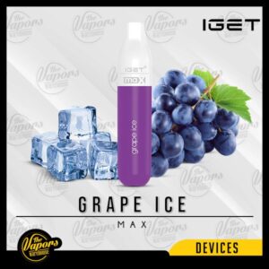 IGET Max Disposables Device (2300 Puffs) Grape Ice