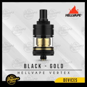 Hellvape - VERTEX MTL RTA Black - Gold