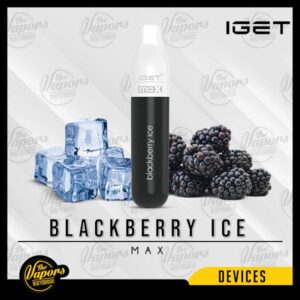 IGET Max Disposables Device (2300 Puffs) Blackberry Ice