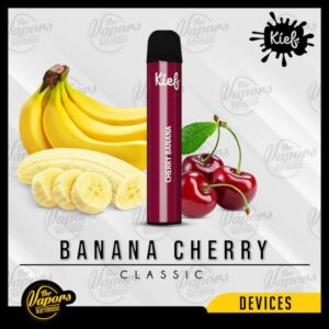 Kief Disposable Device (2000 Puff - 6%MG) Banana Cherry
