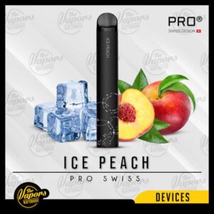 PRO Swiss disposable device (1500 Puff) 20mg / Ice Peach